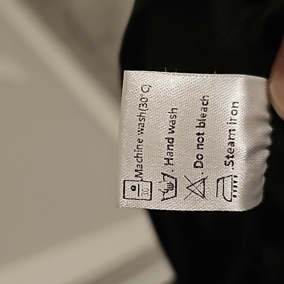 ANRABESS DeepV Neck Short Sleeve NWT Pleated High Waist Slit Maxi Dress Party S - Picture 16 of 16